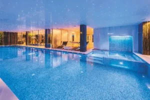 Elegant Italian Alps Chalet with Indoor Pool and Stunning Mountain Views from VILLAWAY®