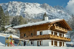 Elegant Italian Alps Chalet with Indoor Pool and Stunning Mountain Views from VILLAWAY®