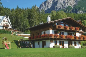 Elegant Italian Alps Chalet with Indoor Pool and Stunning Mountain Views from VILLAWAY®